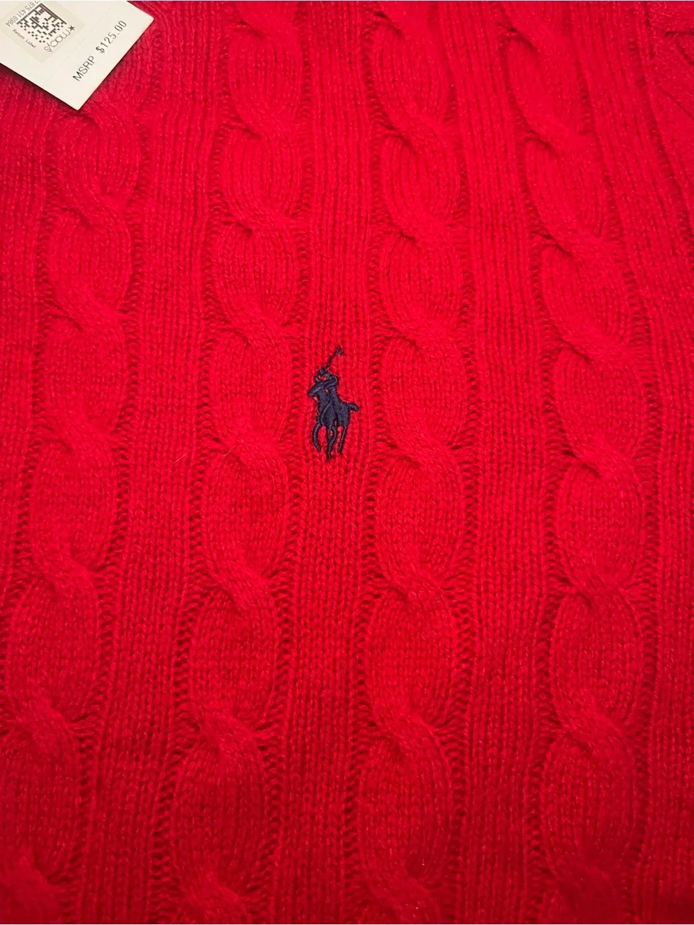 Polo Ralph Lauren Cable-Knit Wool-Cashmere Sweater